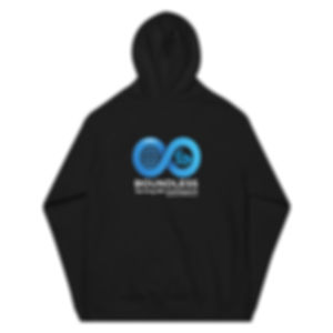 Unisex eco raglan hoodie - Boundless